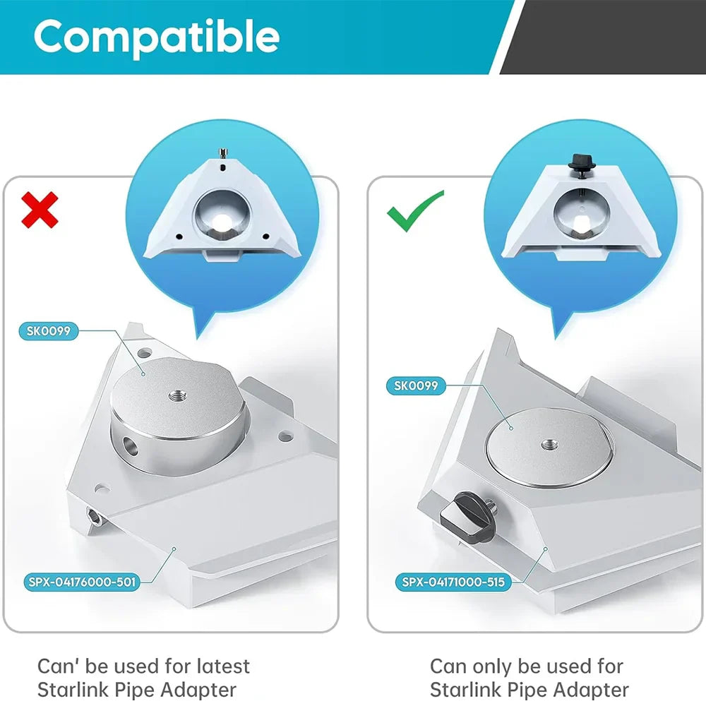 Adjustable Magnetic Car Mount for Starlink Mini view 3