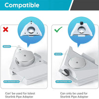 Adjustable Magnetic Car Mount for Starlink Mini view 3