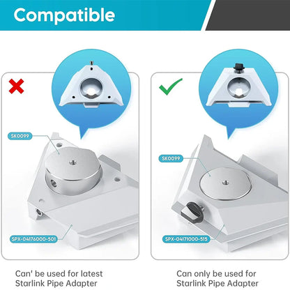 Adjustable Magnetic Car Mount for Starlink Mini view 3