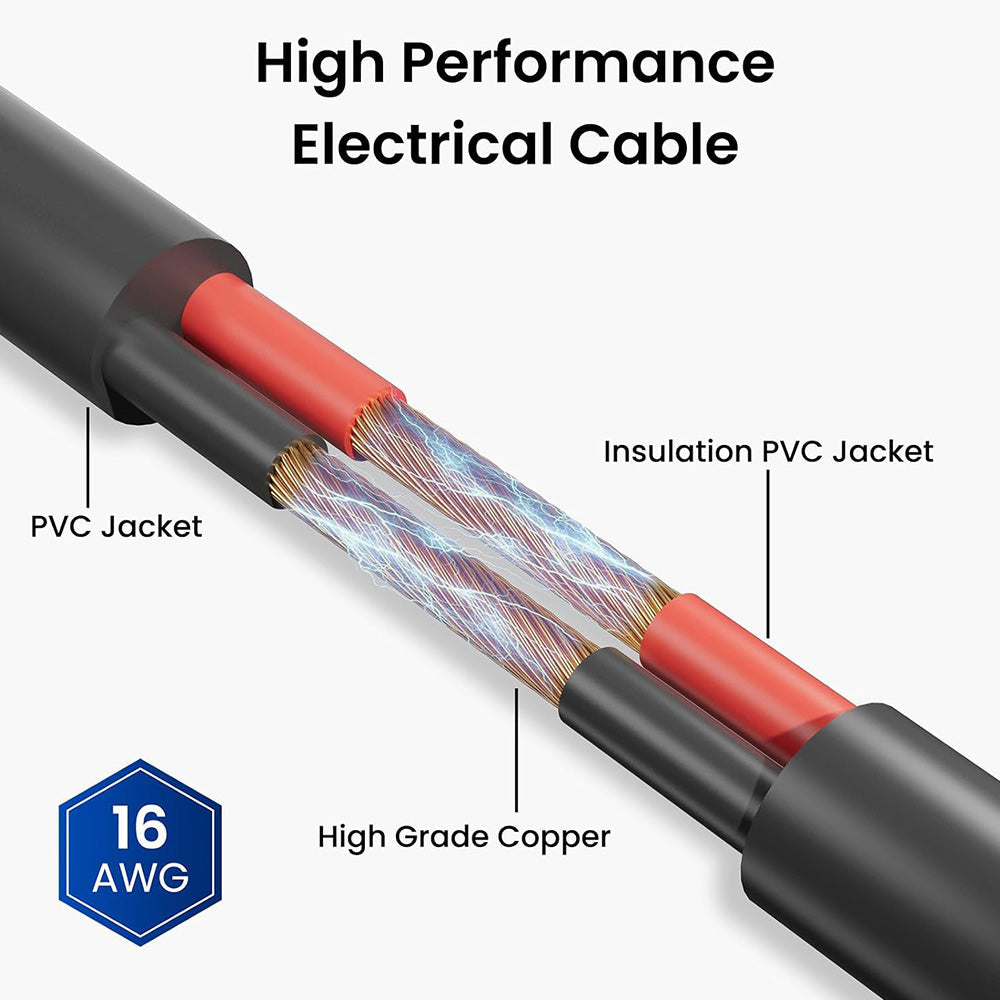 16AWG Replacement DC Power Cable for Starlink Mini view 4