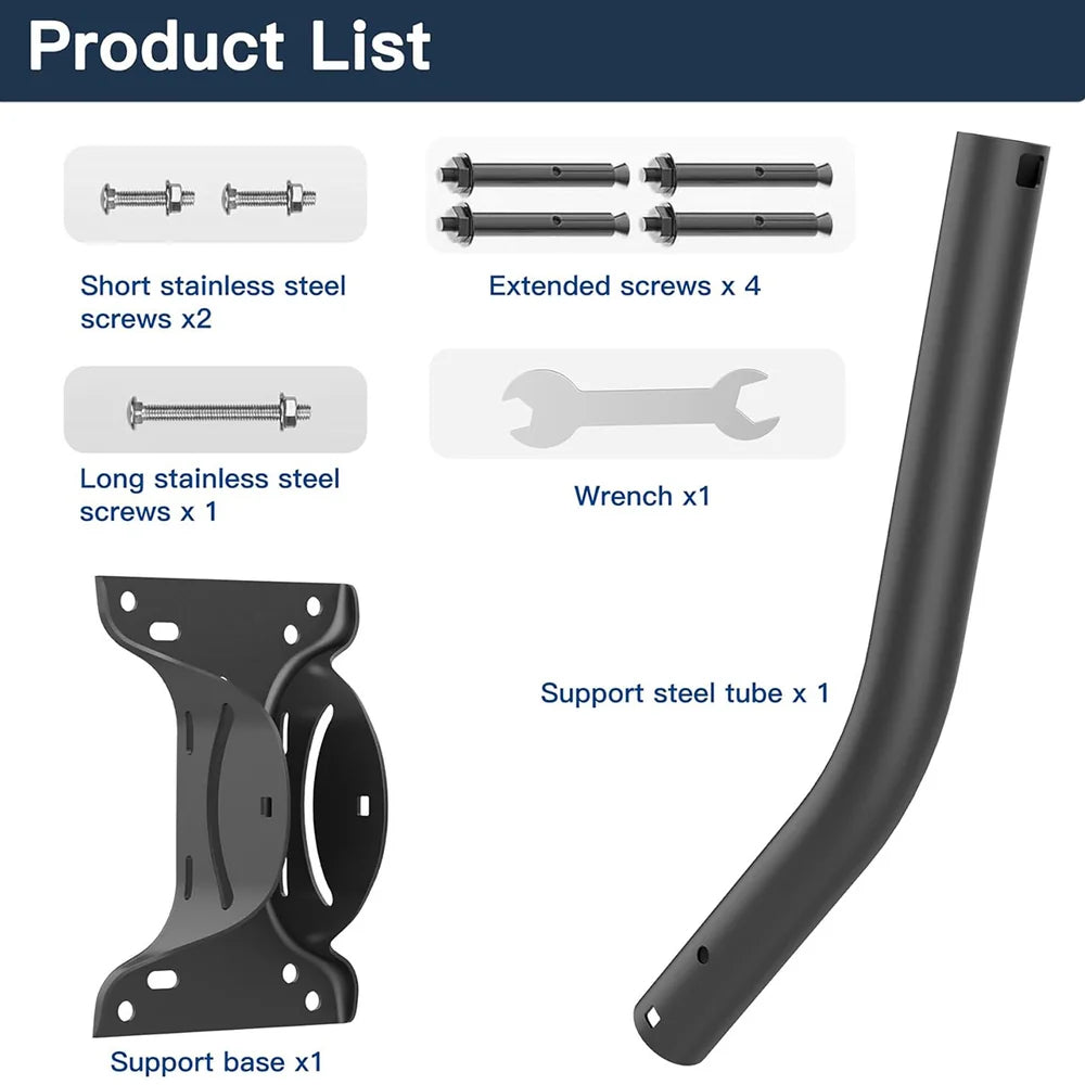 Adjustable Roof Wall Mount for Starlink Gen 2 view 5