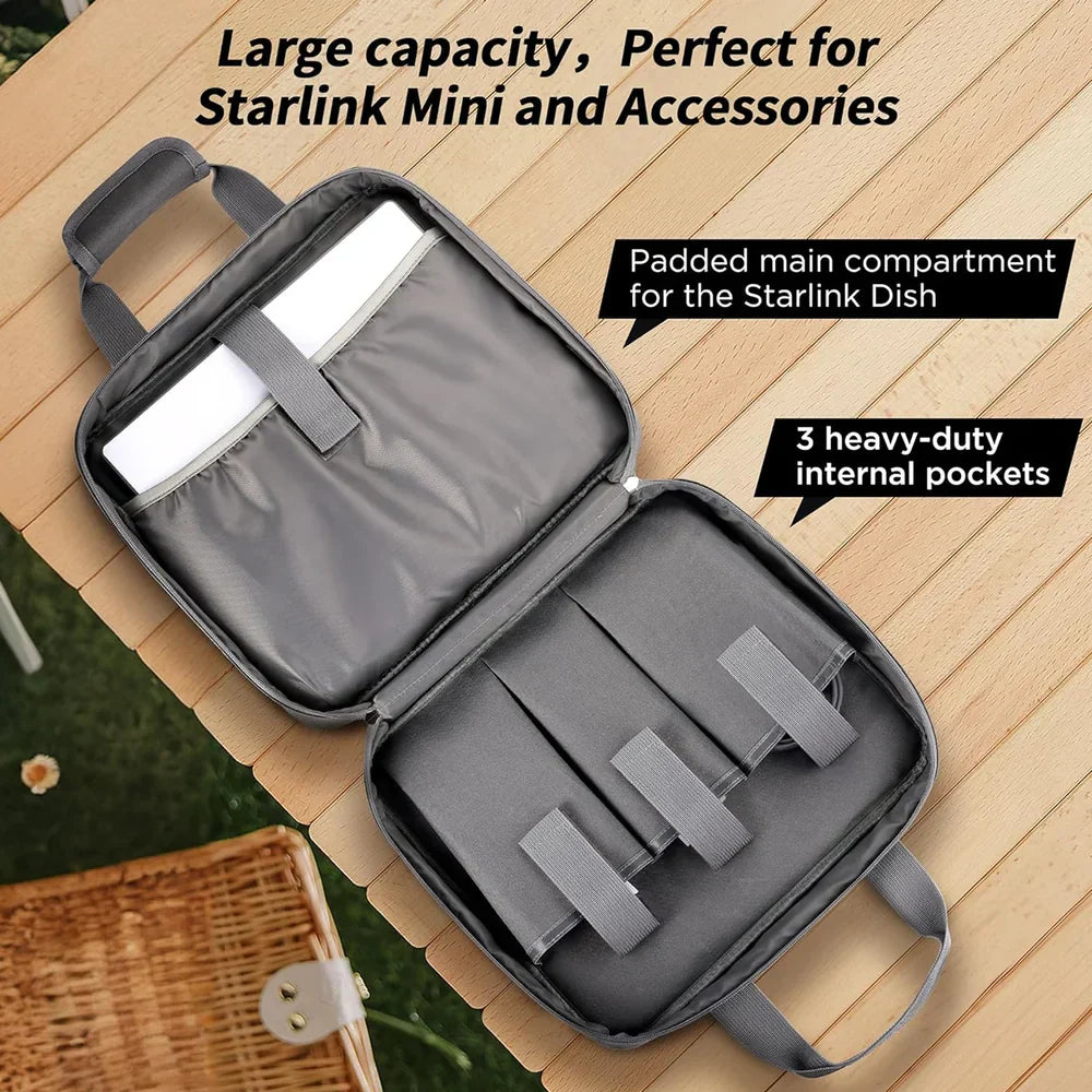 Compact Travel Case for Starlink Mini Accessories view 6