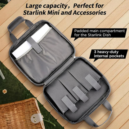 Compact Travel Case for Starlink Mini Accessories view 6