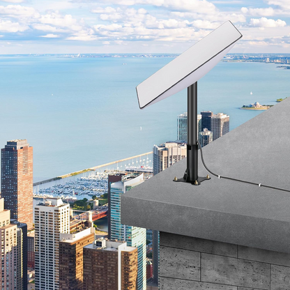 Carbon Steel Roof Mount for Starlink Gen 2 Heavy Duty view 4