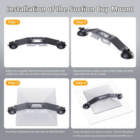 Starlink Mini Heavy-Duty Suction Mount Roof Sunroof v3 view 5