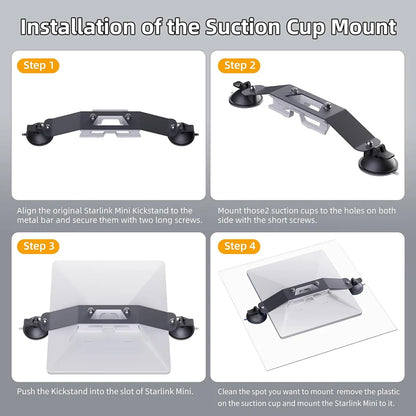 Starlink Mini Heavy-Duty Suction Mount Roof Sunroof v3 view 5