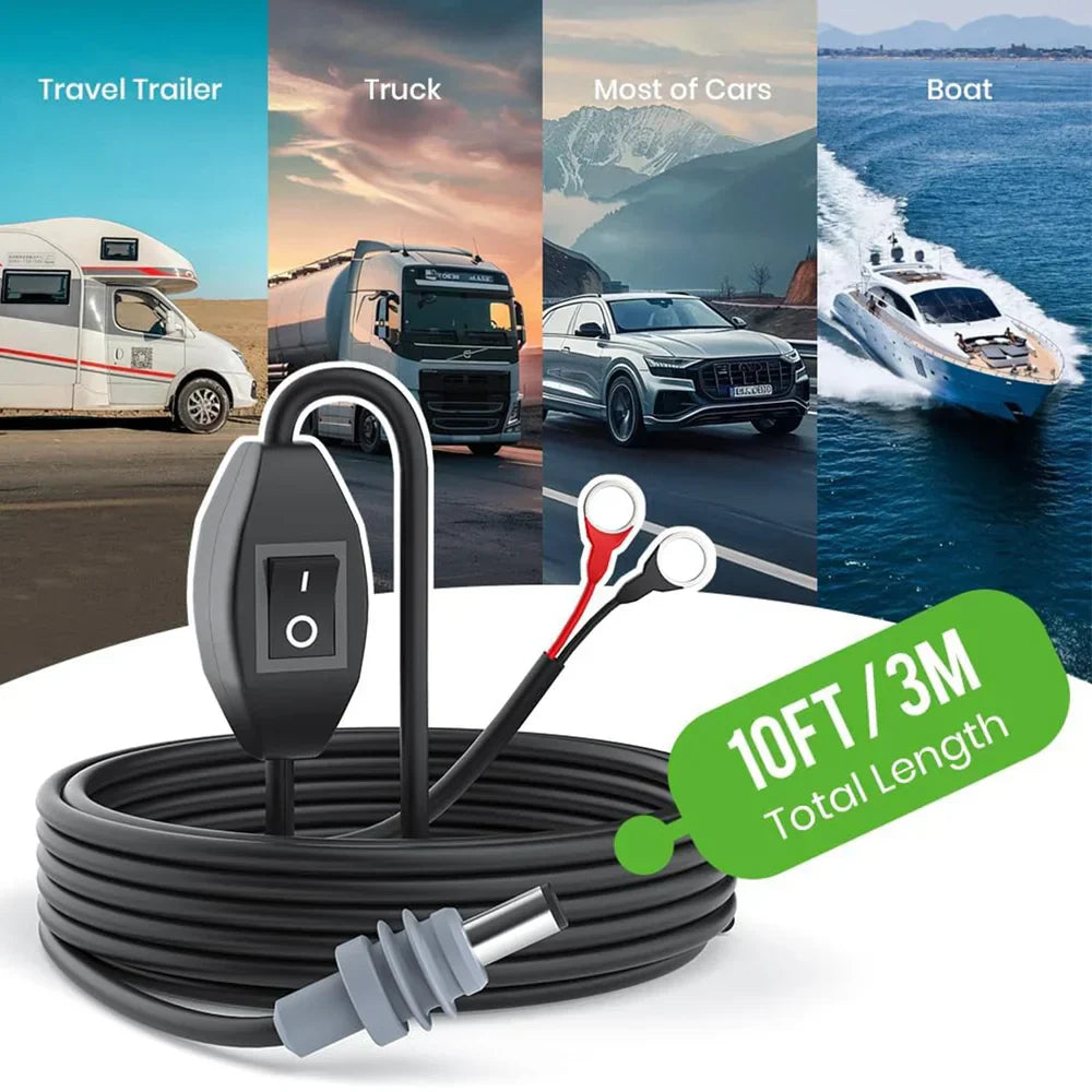 Starlink Mini DC Cable with Switch 10FT O-Ring view 7