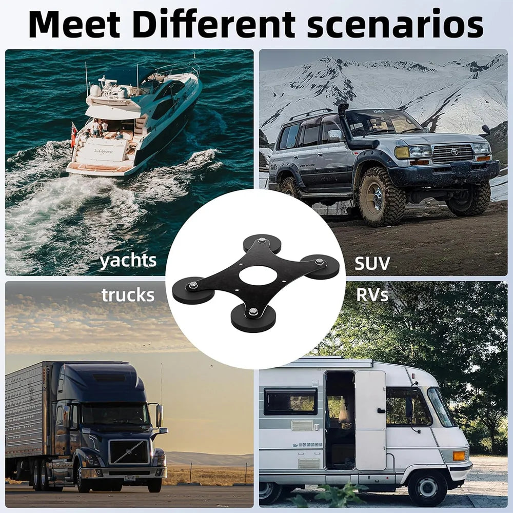 Starlink Mini No-Drill Magnetic Car Mount 2025 view 5