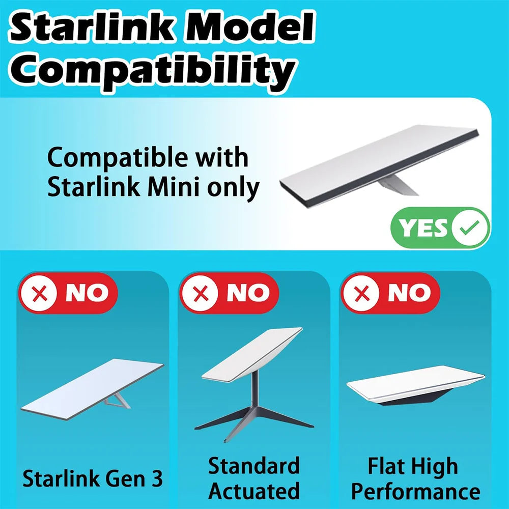Starlink Mini Magnetic Flat Mount 264lbs PC Cover view 7