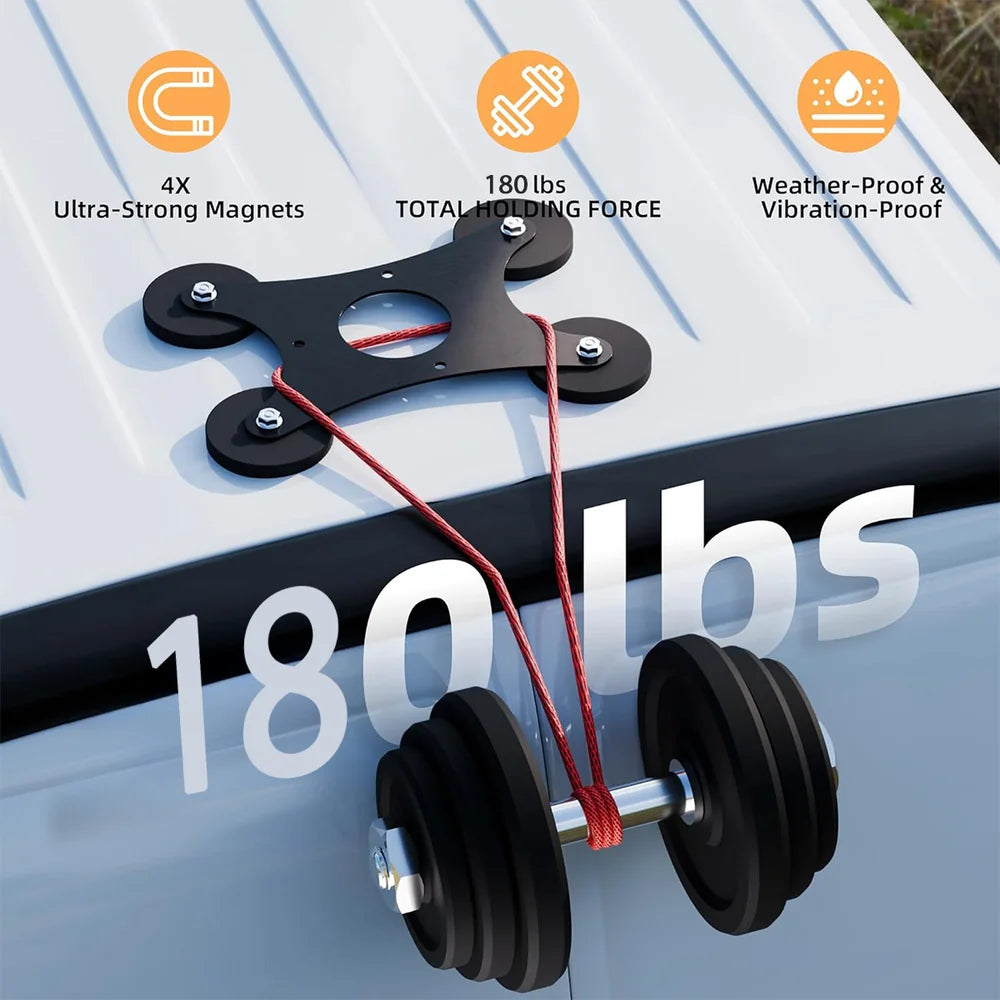 Starlink Mini No-Drill Magnetic Car Mount 2025 view 2