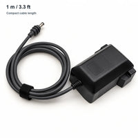 1 m (3.3 ft) M18-compatible slide-battery adapter to DC5521 power cable for Starlink Mini