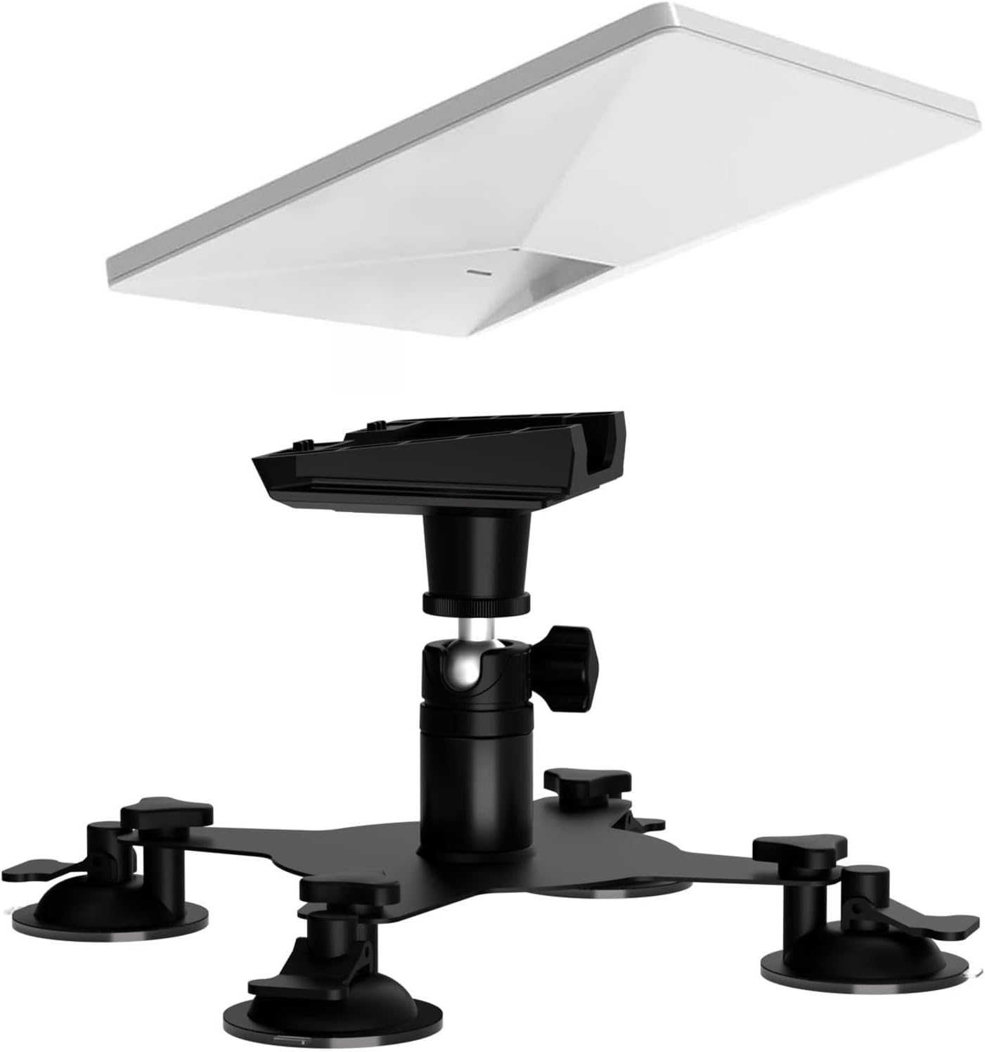 AerolinkGear Heavy-Duty Suction Cup Roof Mount for Starlink Mini