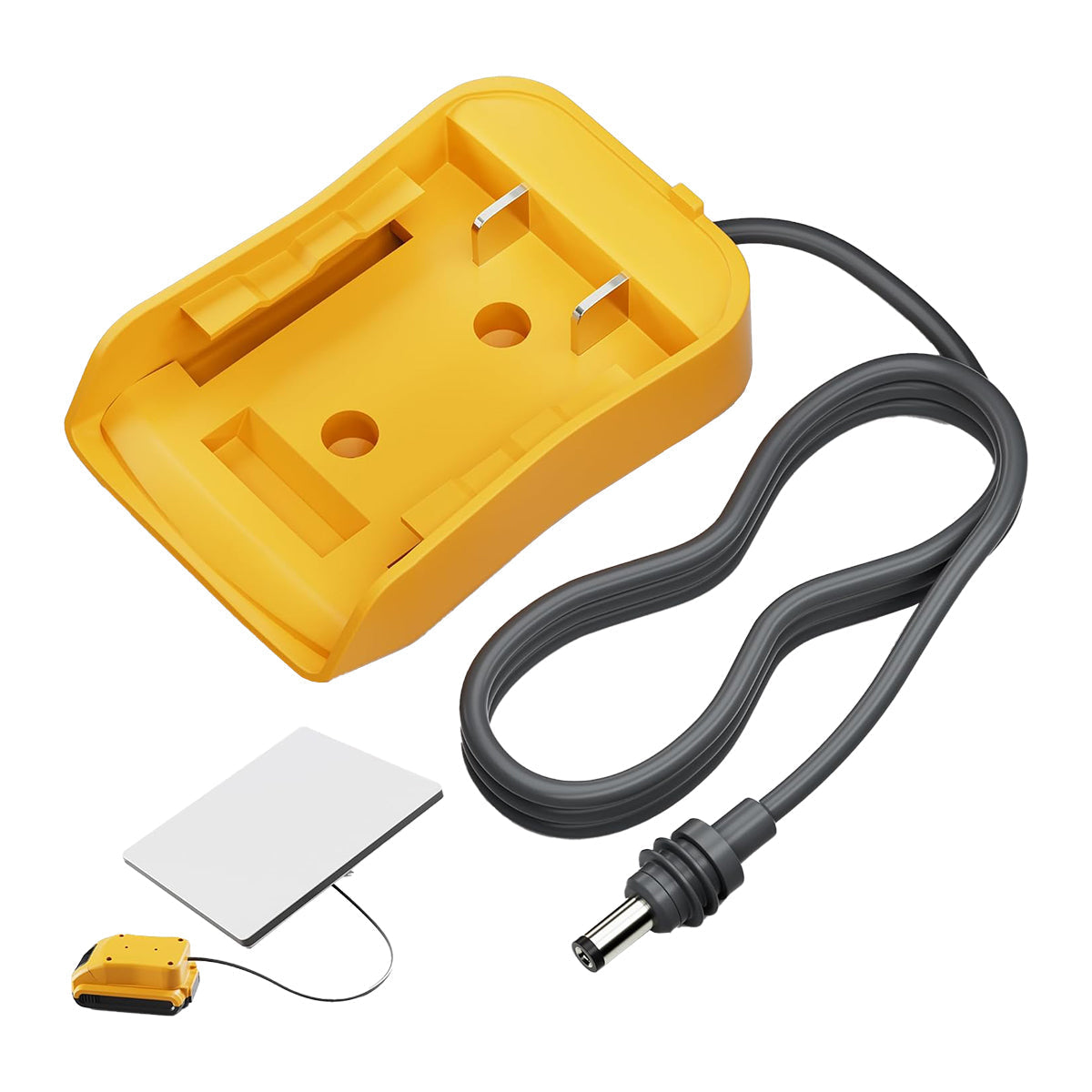 AerolinkGear DeWalt Battery Adapter with DC Power Cable for Starlink Mini
