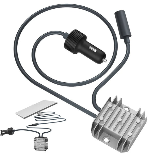 AerolinkGear Car Charger 10-28V to 30V DC Power Adapter with Female Plug for Starlink Mini