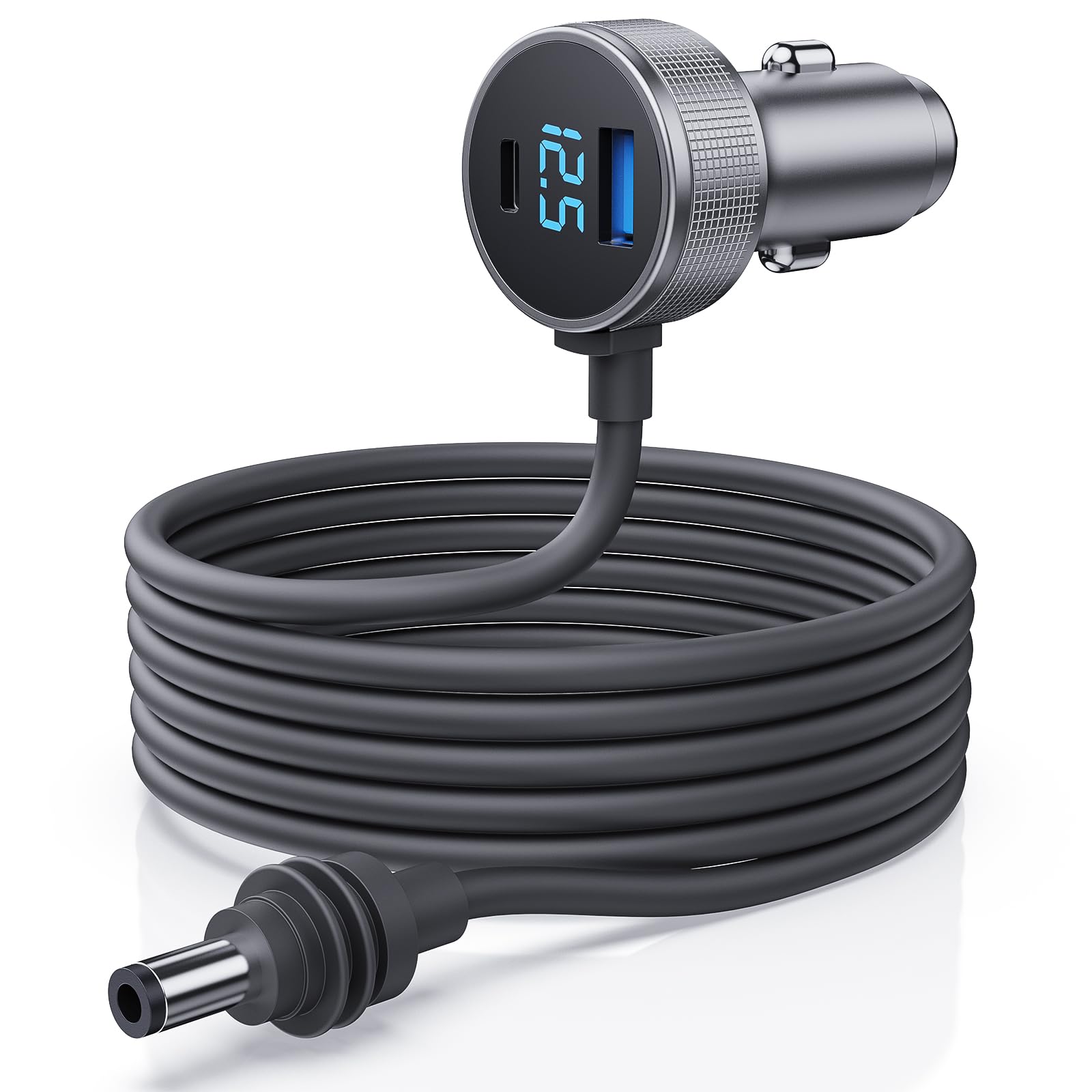 AerolinkGear 3-in-1 Starlink Mini Car Charger Cable DC Power Adapter