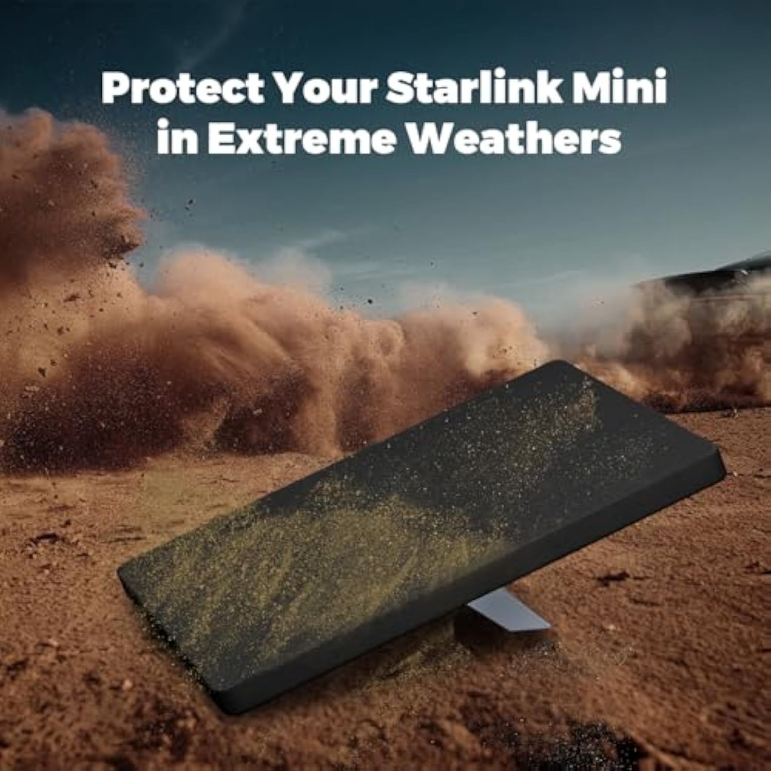 AerolinkGear Silicone Protective Case Anti-Drop/Shockproof/Waterproof for Starlink Mini Accessories