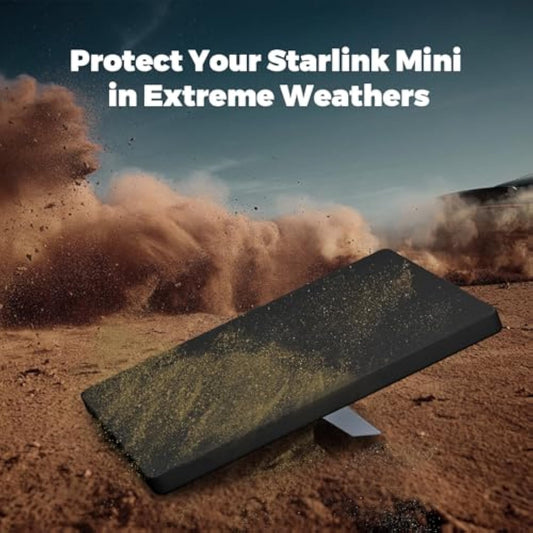 AerolinkGear Silicone Protective Case Anti-Drop/Shockproof/Waterproof for Starlink Mini Accessories