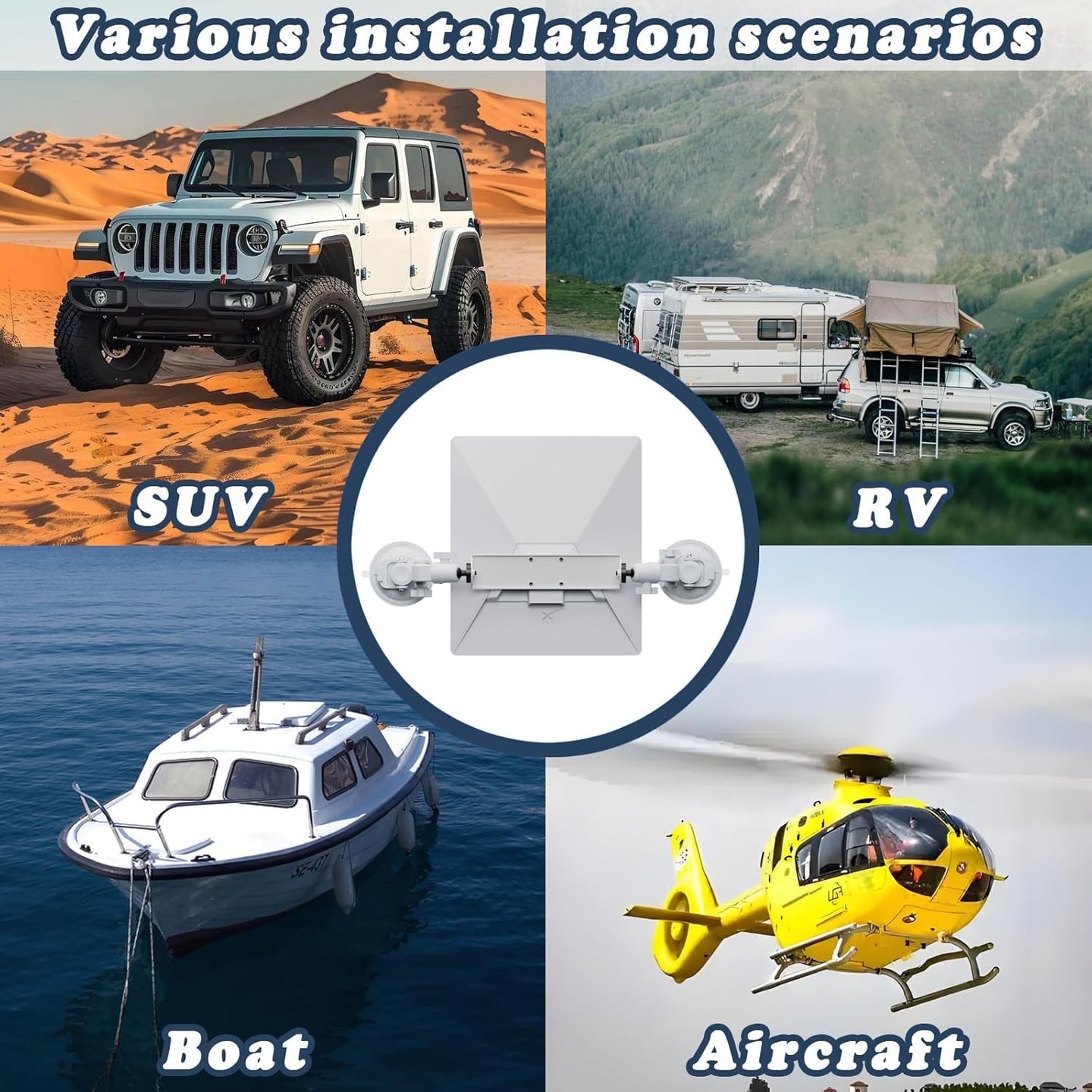 AerolinkGear Suction Mount for Starlink Mini view 4
