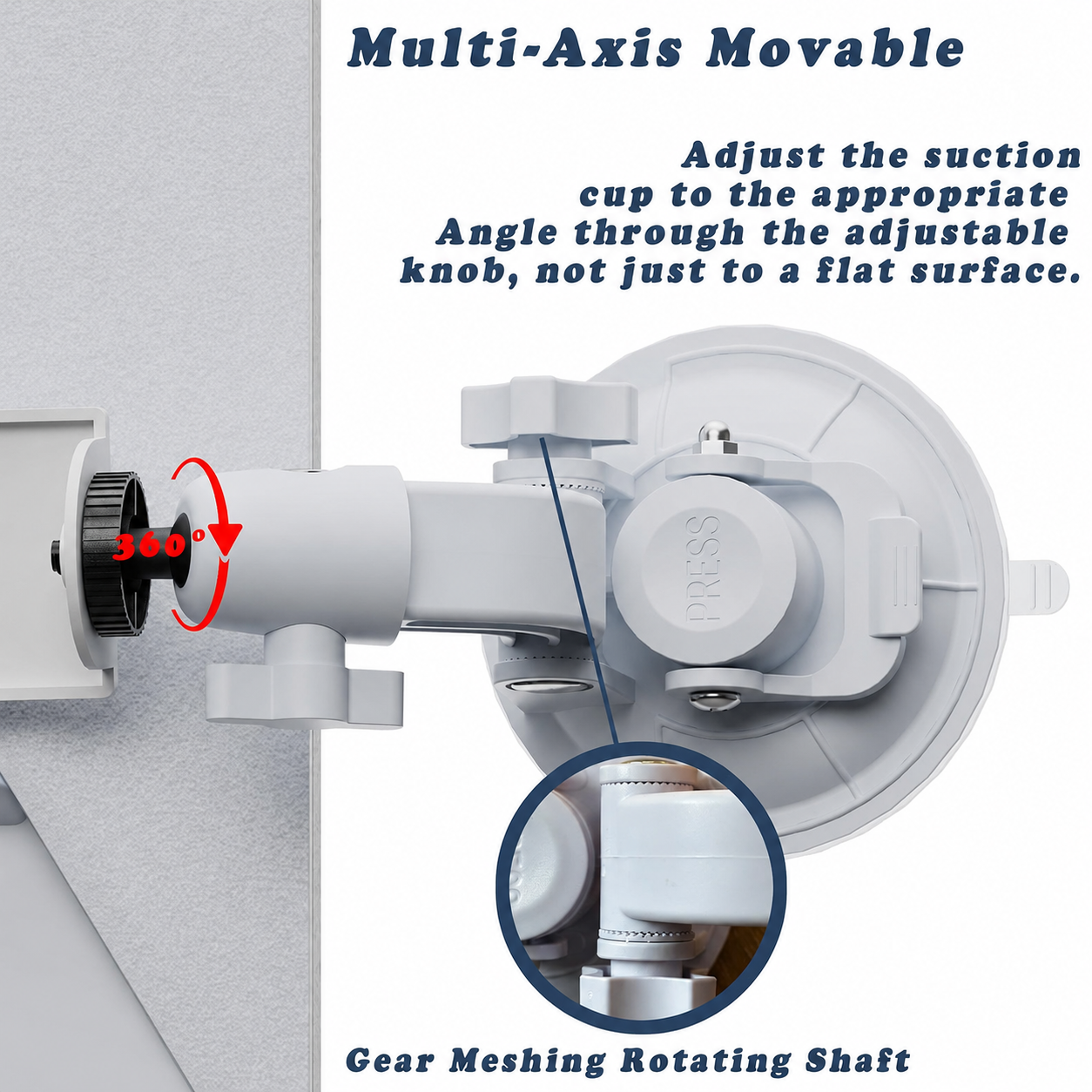 AerolinkGear Suction Mount for Starlink Mini view 3