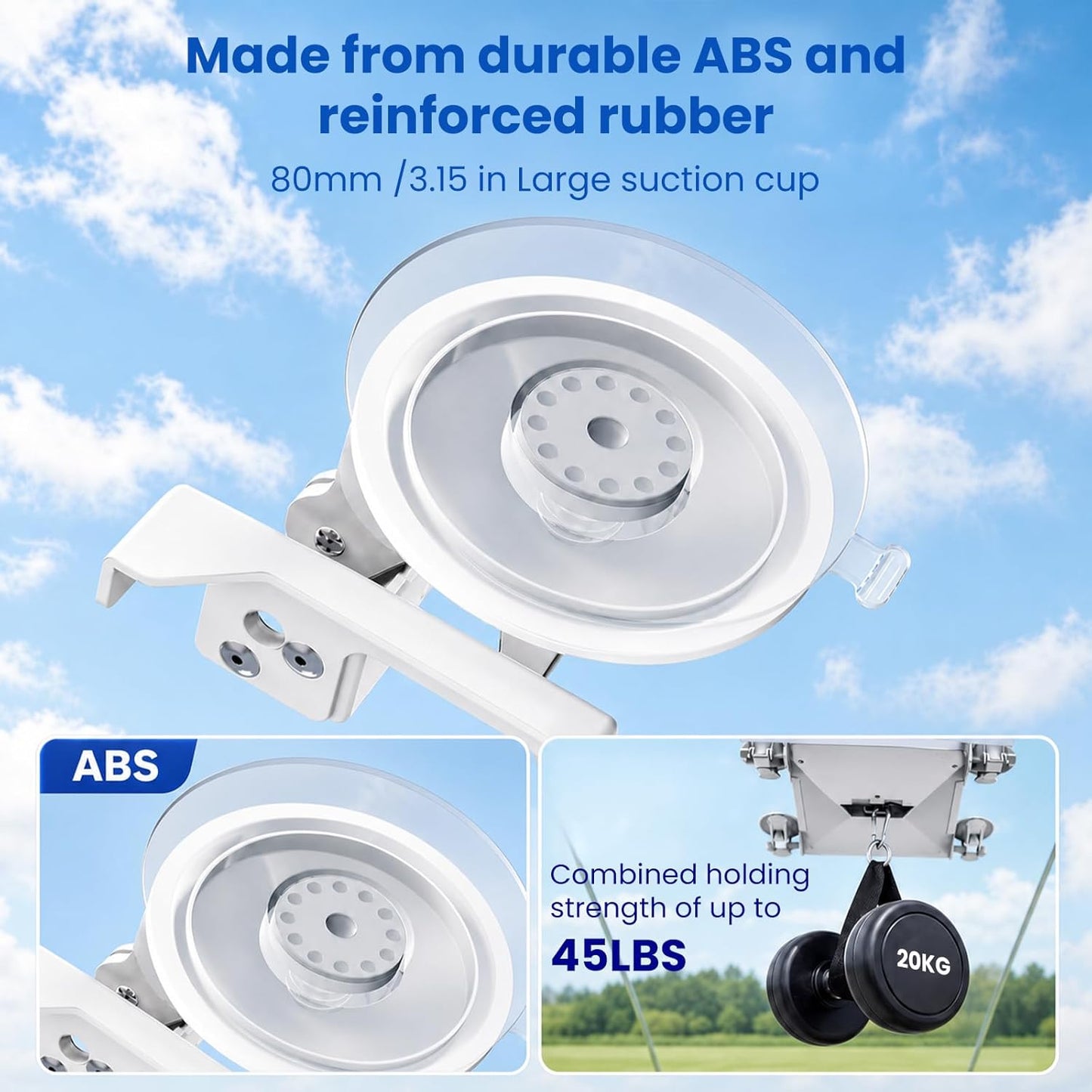 AerolinkGear Magnetic Suction Mount for Starlink Mini view 4