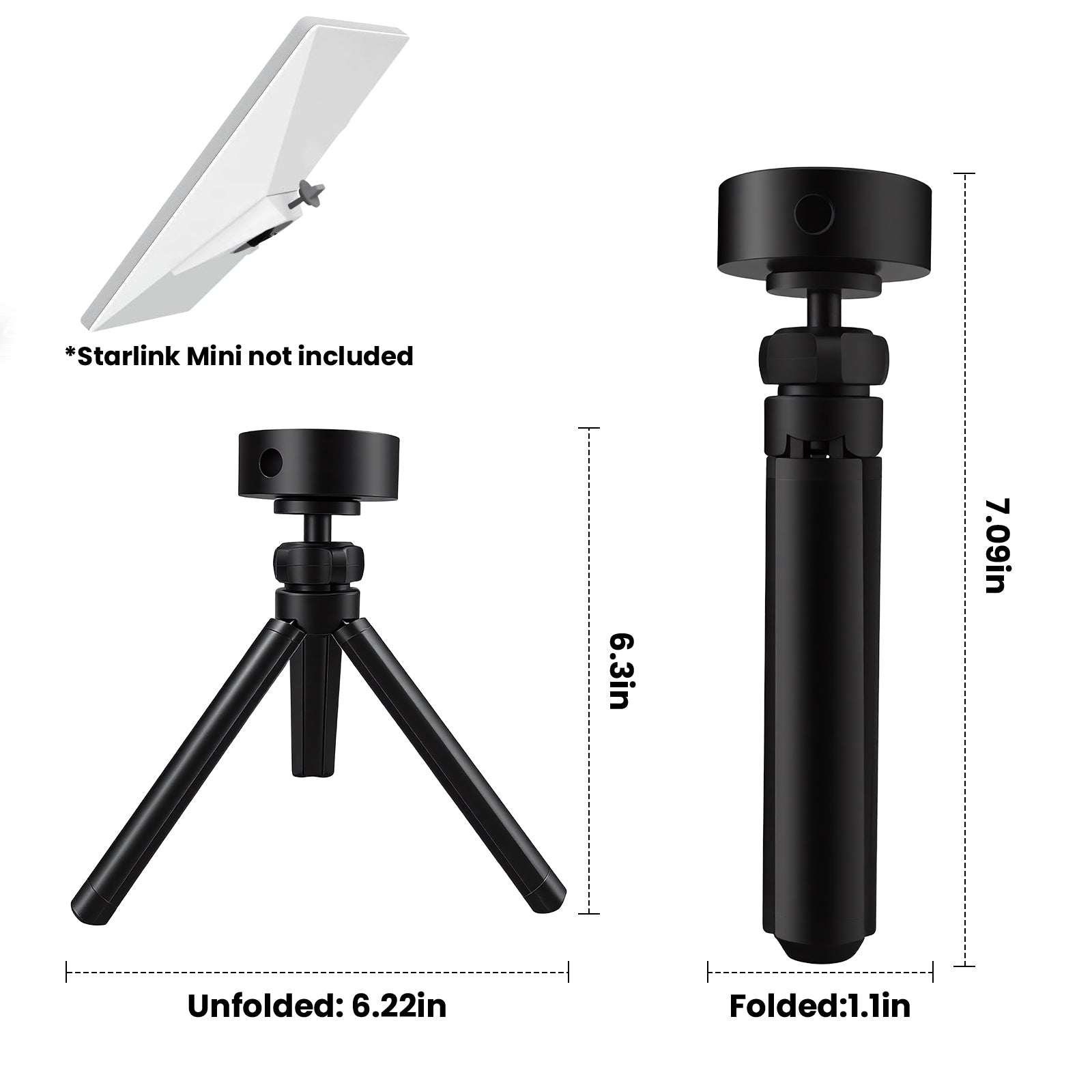 AerolinkGear Mount for Starlink Mini view 3