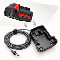 AerolinkGear M18-Compatible Battery to DC5521 Power Cable for Starlink Mini