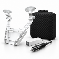 AerolinkGear Starlink Mini Glass Dock | Adjustable Dual-Cup Vehicle Mount