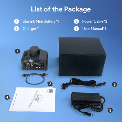 Starlink Mini Expandable Battery Pack 29700mAh Modular view 7