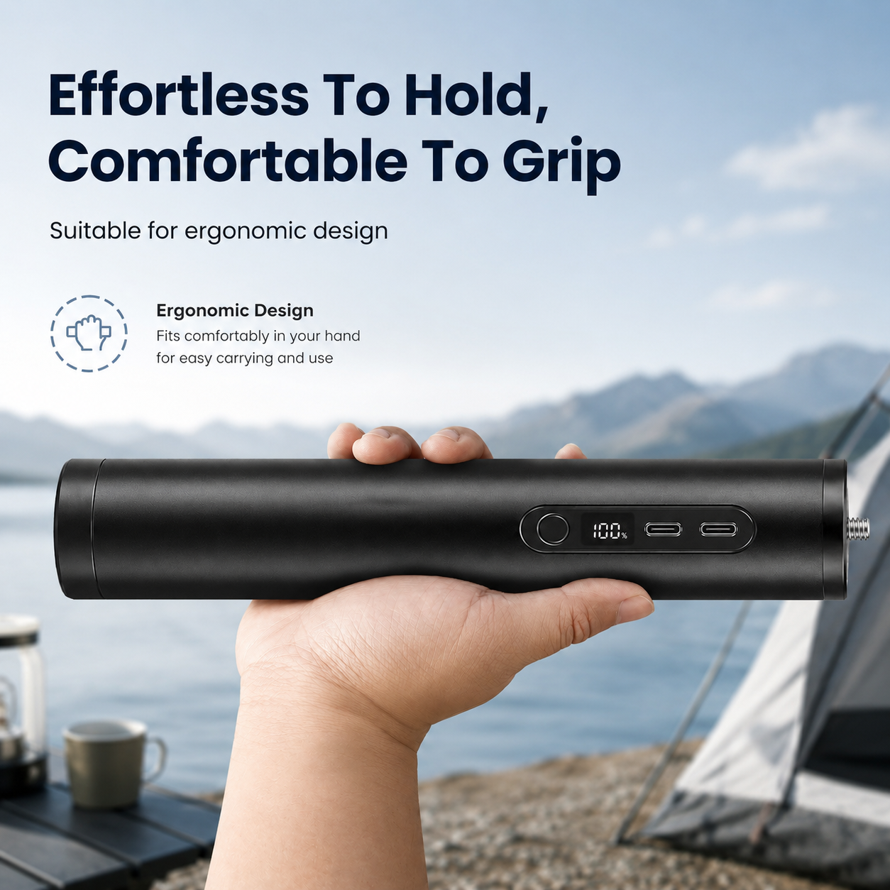 Starlink Mini Portable Power Bank with Ergonomic Handle for Camping